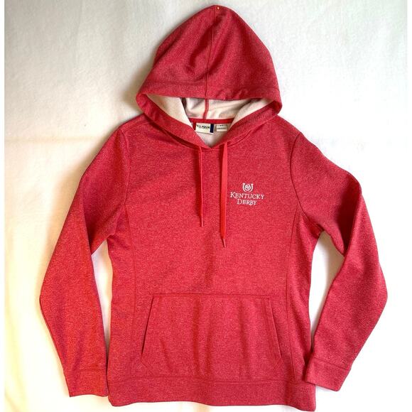 Kentucky Derby Logo Hoodie With Kangaroo Pocket Super Soft Women’s Size Small - Picture 1 of 7